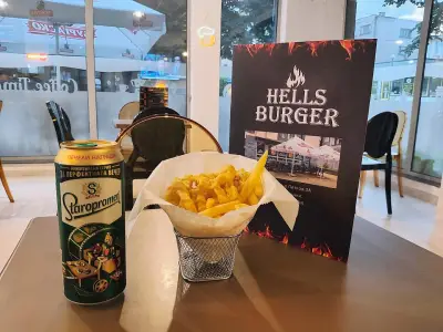 Бургер бар "Hell's burger"
