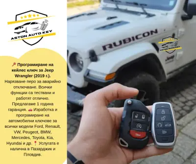 Aston Auto Key - изработка на автомобилни ключове Пловдив, Пазарджик