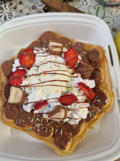 Бъбъл гофрети и палачинки / bubble waffles and pancakes