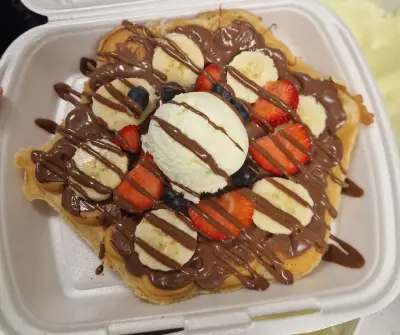 Бъбъл гофрети и палачинки / bubble waffles and pancakes