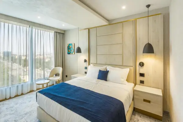 Panorama Corner Suite with Balcony
