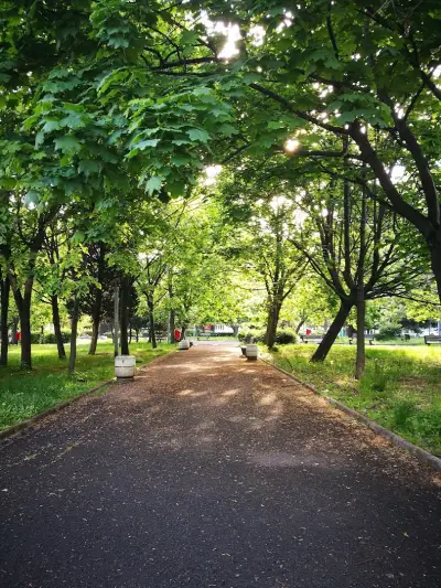 Park with a playground
