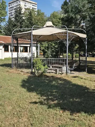 Park with a playground