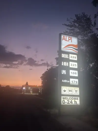 Бензиностанция Алпи