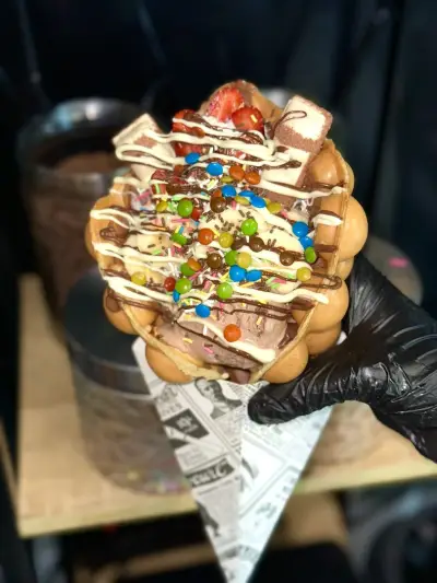 THE WAFFLE HOUSE