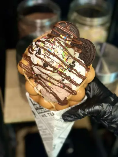 THE WAFFLE HOUSE