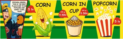 "KAMUI" - POP🍿&SWEET CORN 🌽