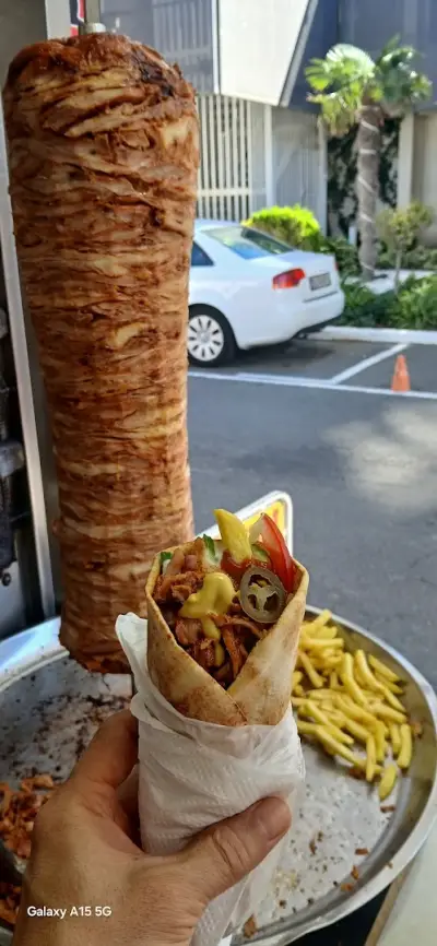 Doner Kebab, Pizza Slice, Bubble Waffle, Donuts