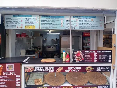 Doner Kebab, Pizza Slice, Bubble Waffle, Donuts
