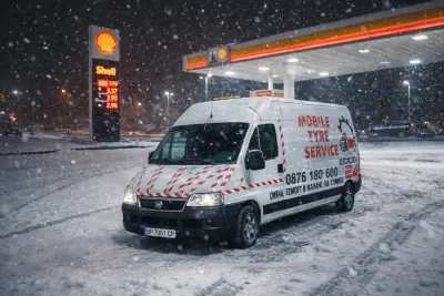 Мобилен сервиз за гуми на място авто сервиз