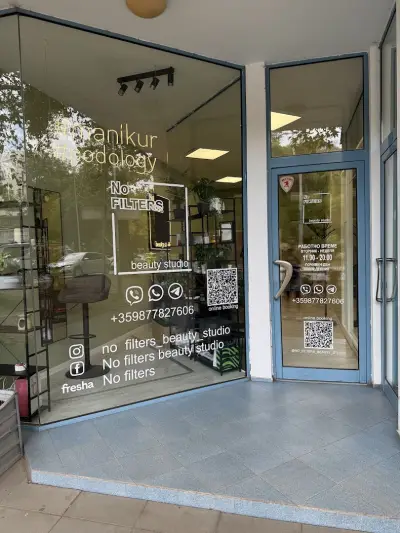 “No filters beauty studio “