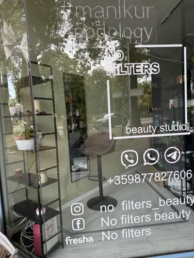 “No filters beauty studio “