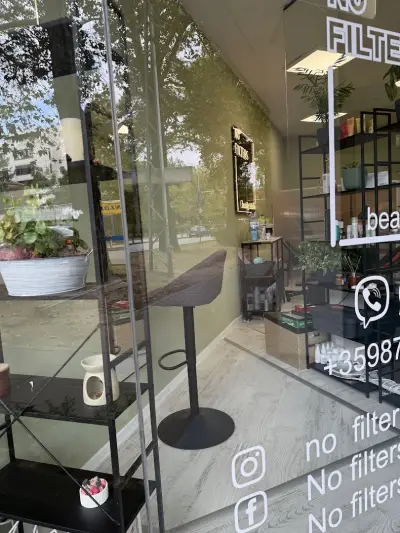 “No filters beauty studio “