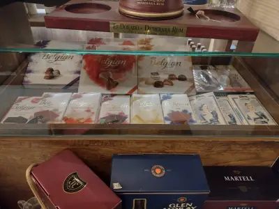 Whisky and cigars shop