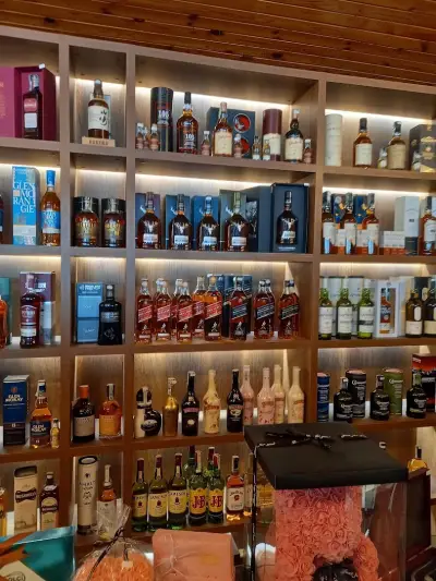 Whisky and cigars shop