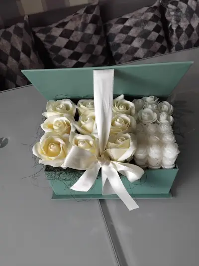 Кошници и Кутии със Сапунени рози-Подаръци