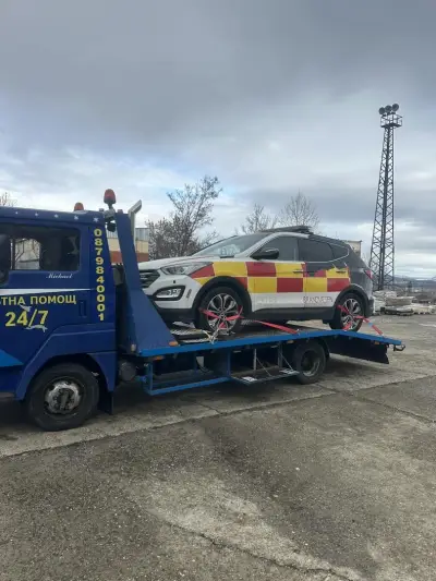 Пътна помощ road assistance Миша 24/7 София