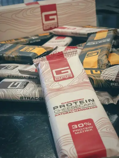 G-BAR Protein bars and soft cookies