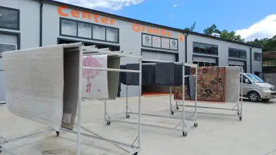Пункт за пране на килими Center Orange 🍊