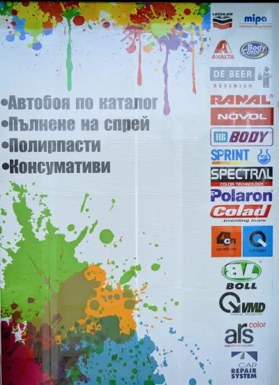 Автобоя и консумативи | Авто микс 2008 ООД