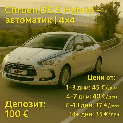 Rent a car Sunny