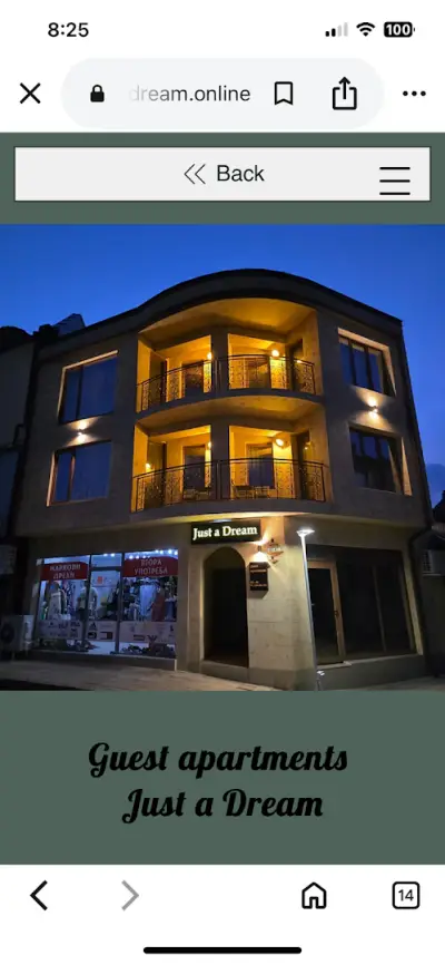 Just a Dream - guest apartments