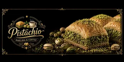 Pistachio Baklava&Coffee