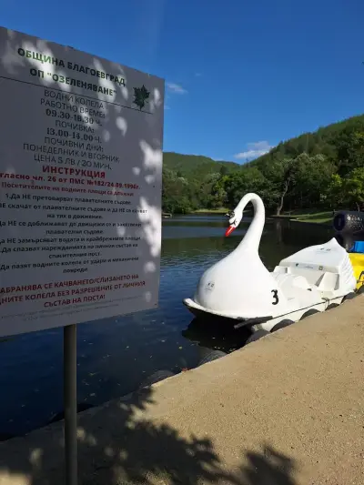 Езеро Бачиново, водни колела
