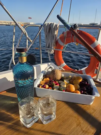 На плаж с Яхта