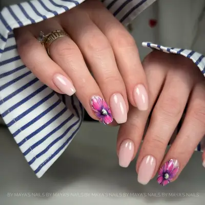 Maya’s nails