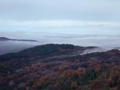Панорамна гледка към село Цар Калоян
