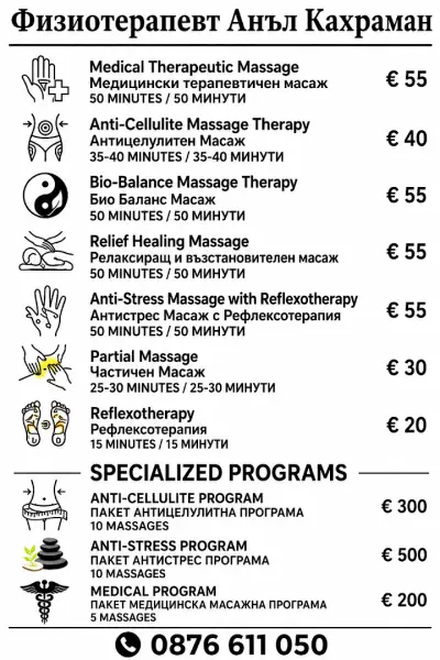 Physiotherapist Anıl Kahraman