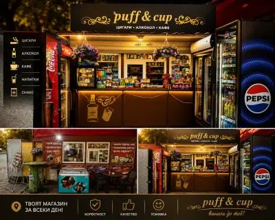 Puff & Cup
