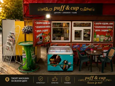 Puff & Cup