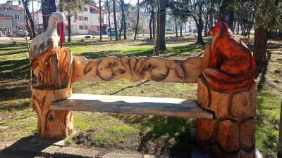 Алея с карвинг пейки