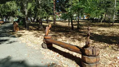 Алея с карвинг пейки