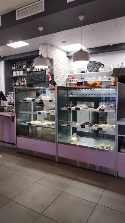 Vanilla coffee&food