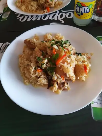 Vanilla coffee&food