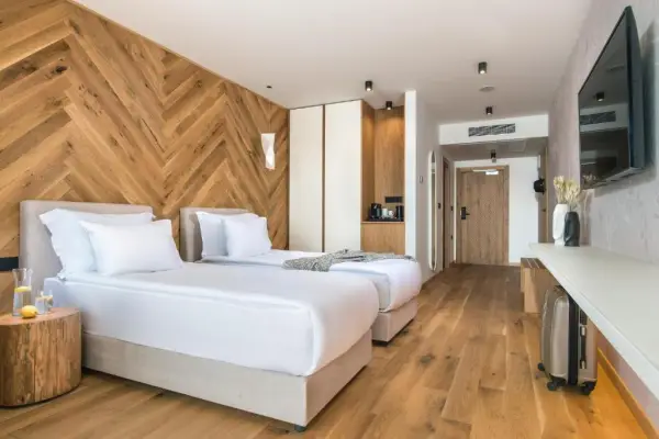 Делукс стая с 1 двойно легло или с 2 отделни легла - Garden House