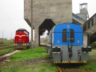 Локомотивно депо на завод "ГИПС" АД