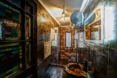 Art apartment EVMOLPIAS near Roman stadium