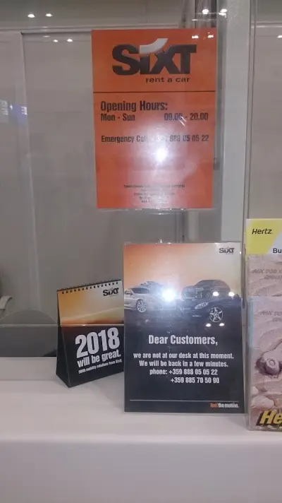 Sixt Rent a Car - Burgas Airport