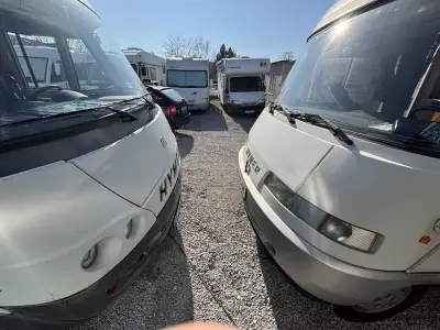 Паркинг и сервиз за кемпери и каравани Campic. Camper stop. Camper & caravan repair.