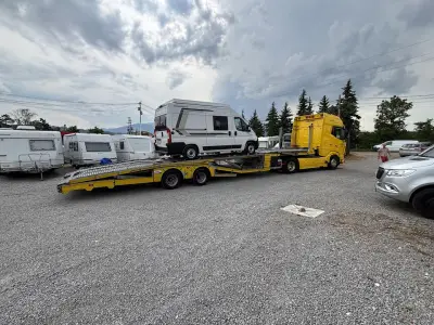 Паркинг и сервиз за кемпери и каравани Campic. Camper stop. Camper & caravan repair.
