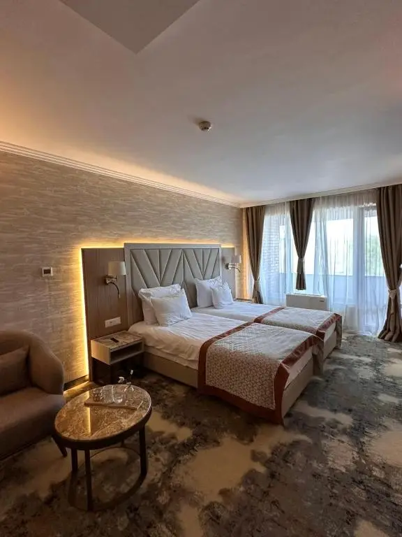 Family Room Comfort with Balcony