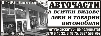 Авточасти Марковски
