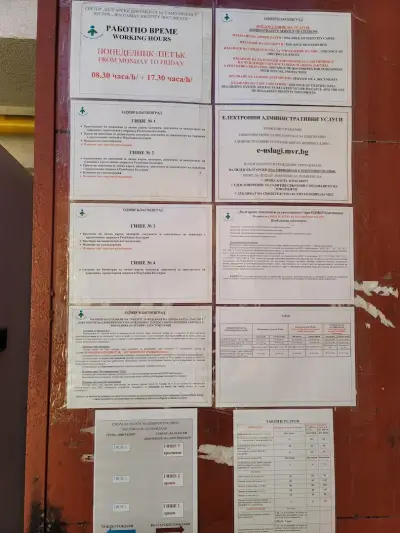 Identity documents and foreigners - Migration office