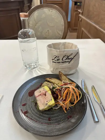 Arti'St restaurant chef Agafinov