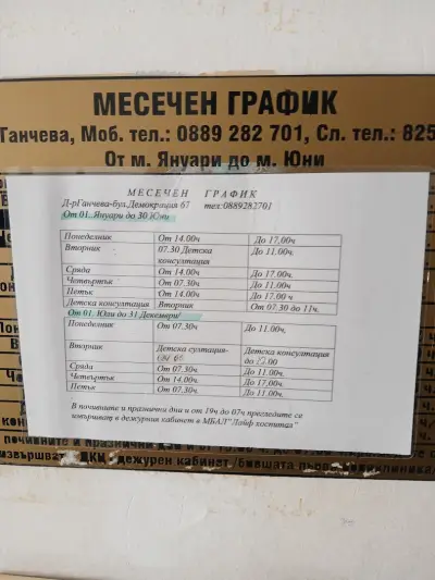 Д-р Ганчева