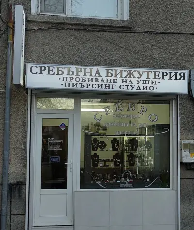 Сребро и Пробиване на уши. Пиърсинг "Анис 17"